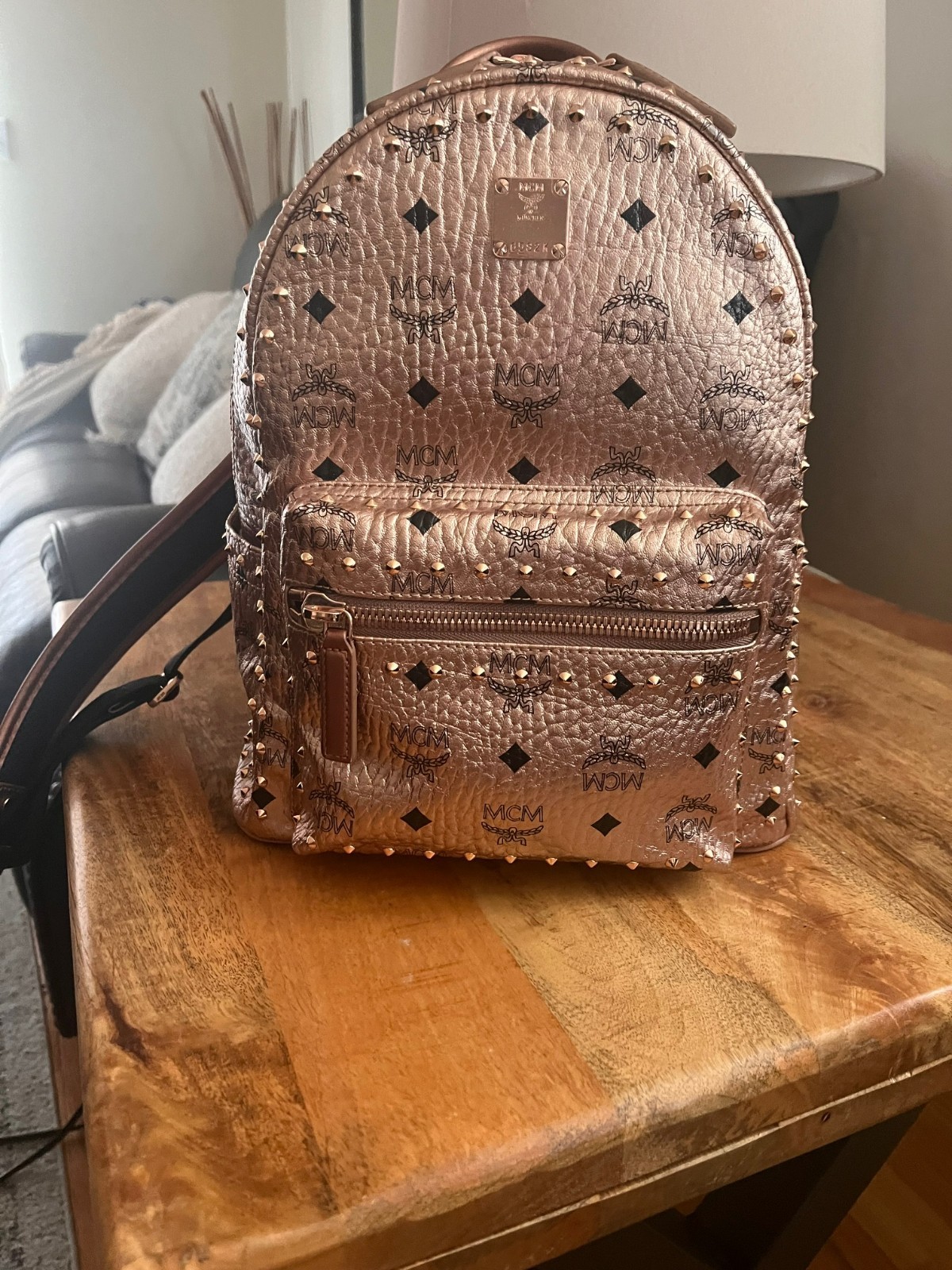 MCM  STUDED BACK PACK - image 1