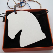 HERMES RODEO PADDOCK HORSE HEAD BAG CHARM TRENCH 4 KELLY BIRKIN - BNIB