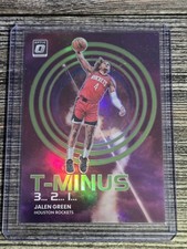 2022-23 Donruss Optic #13 Jalen Green T-Minus 3...2...1... Lime Green /149 SP