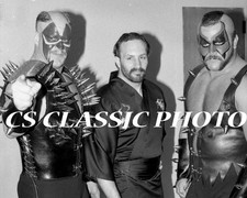 Road Warriors & Paul Ellering   Vintage 8x10 Wrestling Photo  Circa 1980's