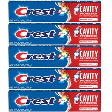Crest Fluoride Anticavity Toothpaste, Prevents Cavities Before They Start, Re...