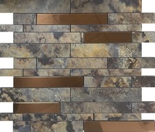 10 Sheets Peel and Stick Backsplash Tile for Kitchen, Self-Adhesive Mosaic Ti...