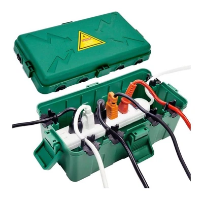 HRENSAW Außenbereich Elektrobox,IP54 Wasserdichte Outdoor Outlet Covers, Wetterfeste