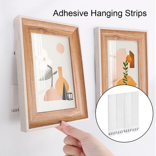 12 pares de cinta adhesiva extraíble para colgar fotos con marco de fotos - Imagen 6 de 21