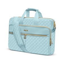 15-15.6 inch Laptop Bag, Briefcase for Women Men Square 16 inch Ice Blue