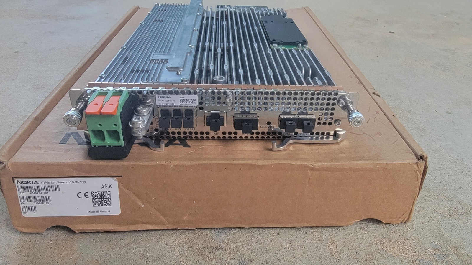 NOKIA ASIK 474021A.101 - 4G/5G AIRSCALE Baseband Capacity Module - New/Open Box