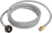 Gassaf 12FT Propane Hose - Propane Adapter 1 lb to 20 lb Converter for Coleman,