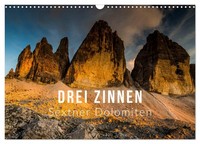 Calendar 2027 · US Version · Three Peaks. Sesto Dolomites (Wall Calendar 2027 17