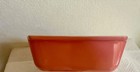 Vintage Pyrex Pink Scroll 575 B Space Saver Baking Dish, 2 Qt, with metal cradle — photo 5