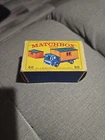 Vintage Lesney Matchbox #60 OFFICE SITE TRUCK blue yellow Original Box COMPLETE