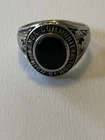 Vintage Kinney Sterling Silver Class Ring Size 6 Lenox Community High School