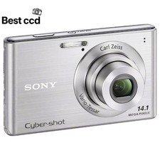 SONY Cyber Shot DSC-W550 Digital Camera W/SD Card Charger Good Condition Tested