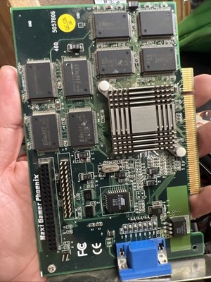 Guillemot MAXI GAMER PHOENIX 16Mb PCI 3Dfx VOODOO BANSHEE Retro Gamer WORKING!