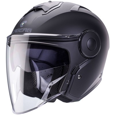 Caberg Open Face Helmet Soho Matte Black - Size S