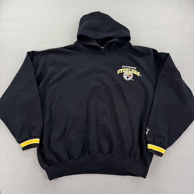 Vintage Pittsburgh Steelers Hoodie Mens XL NFL Football Pullover