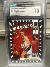 2025 Panini Donruss WNBA Net Marvels Paige Bueckers Rookie #23 CGC 10
