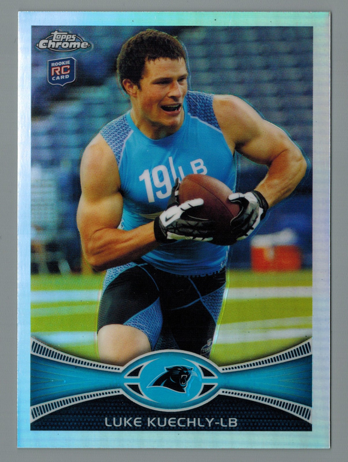 Luke Kuechly 2012 Topps Chrome Refractor 45 SP RC Rookie