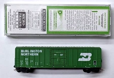 MTL S Micro-Trains 4.107 Special Run Burlington Northern BN 322066 50' boxcar