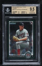 2010 Bowman Draft Chrome Stephen Strasburg (Base) #BDP1 BGS 9.5 GEM MINT 0i1l