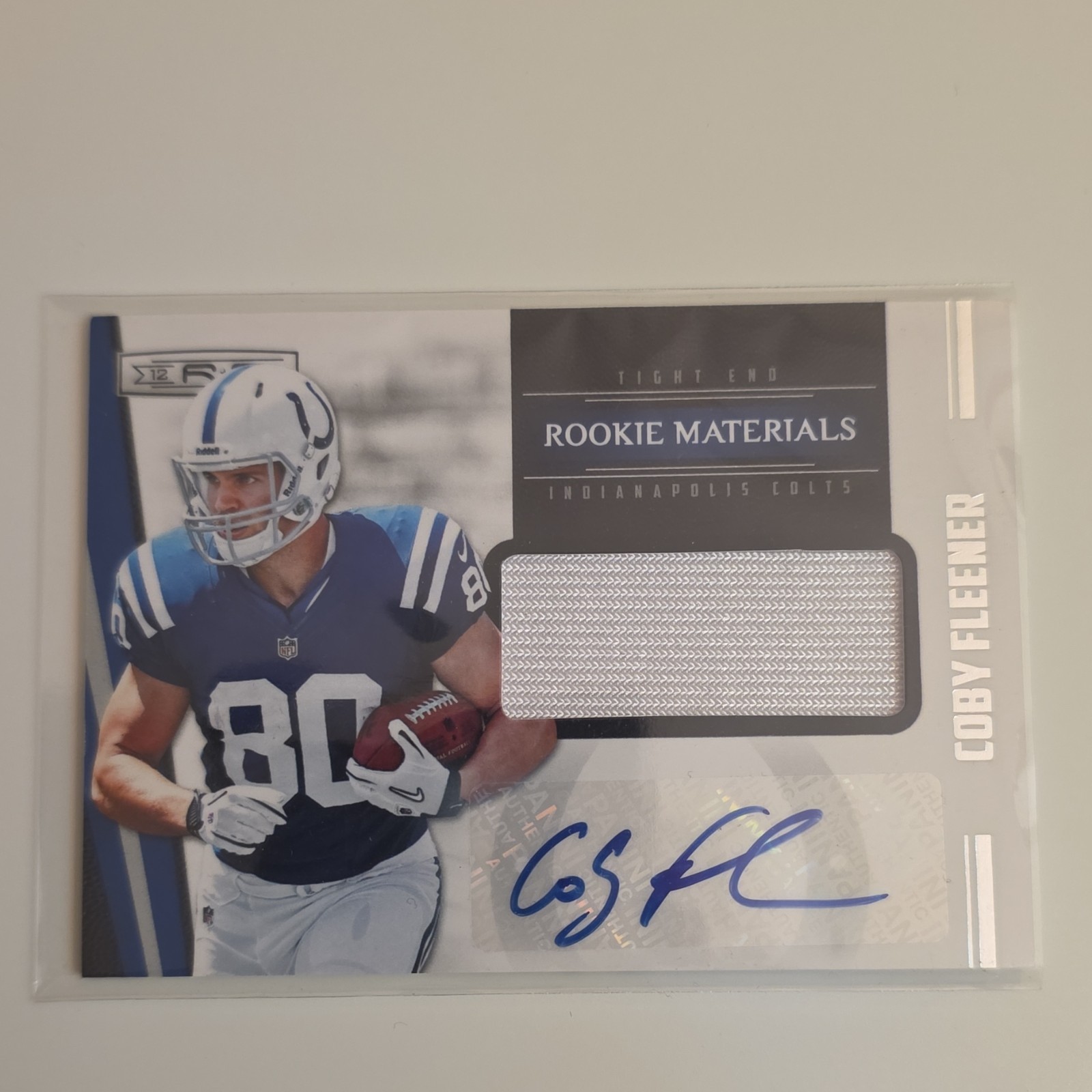 NFL Game Used/Auto Lot - Vilma, Turner, Clayton, Brohm, and Fleener - Numbered view 10