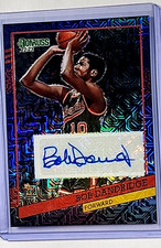 2022 Donruss Optic Blue Wave Prizm Auto #RSS-BOB Bob Dandridge HOF Autograph