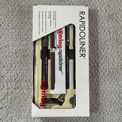 Retro stationery rotring rapidoliner set #6f086c
