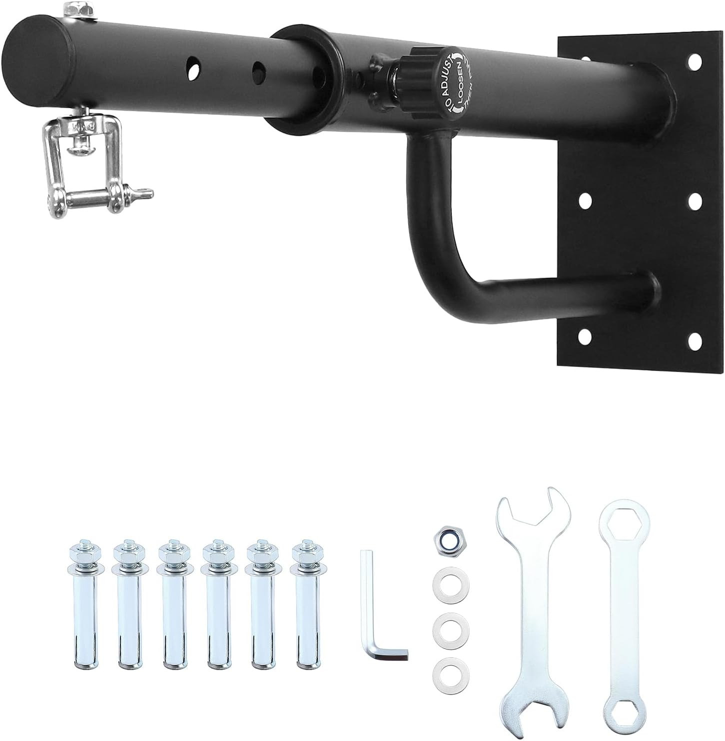 Verstellbare Boxsack Wandhalterung Stahl 150 kg Tragkraft Heim-Fitnessstudio 12490₽