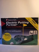 World Of Golf: Electric Putting Partne Putting Aid New in Box