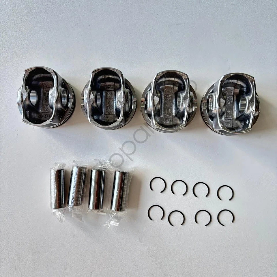 G4FJ Set of 4 STD Piston & Rings For Hyundai Elantra Kia Soul Forte 1.6T 2014-20 Foto 2 de 4