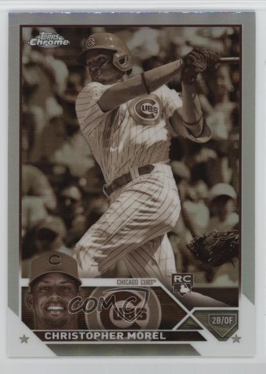 2023 Topps Chrome Sepia Refractor Christopher Morel #198 08jr