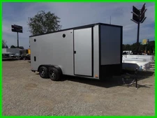 2024 Covered Wagon Trailers 7 X 16 CONTACTOR Model Cargo Tool Trailer New