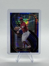 Marcelo Mayer 2025 Panini Select Premier Blue Pulsar Prizms /99 RC Red Sox