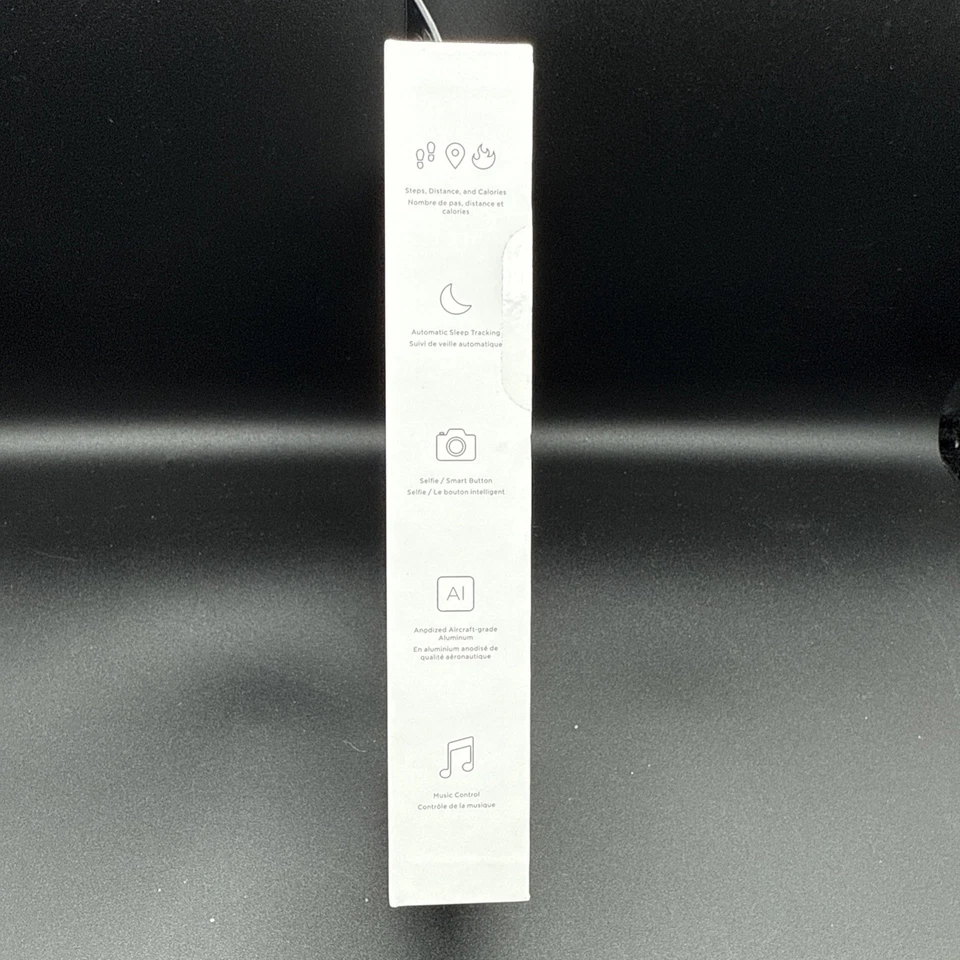 TOTALMENTE NUEVO Misfit RAY Fitness + Rastreador de Sueño Banda Negra con Baterías y Caja Bonito Foto 3 de 4