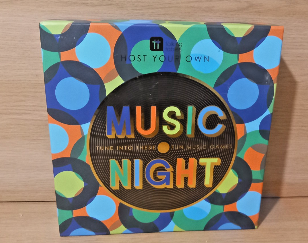 Host Your Own Music Night Family Fun Board Game Talking Tables music trivia fun