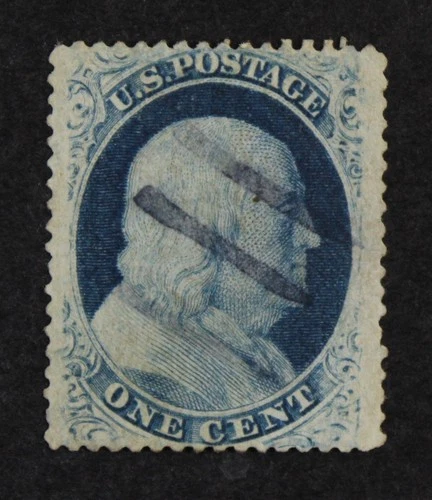 CKStamps: US Stamps Collection Scott#24 1c Franklin Used