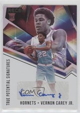 2020 Panini Recon True Potential Signatures Vernon Carey Jr #TPS-VCJ Auto 0zq6