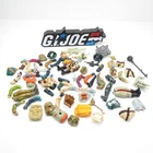 Mixed Lot Vintage 1980s GI Joe ARAH Figure Body Parts & Accessories - Damaged