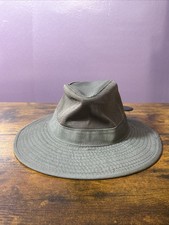 Vintage Dorfman Pacific Outdoor Hat Safari Hunting Fishing Canvas Size Large
