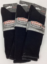 Darn Tough Vermont X3 Standard Issue Mid Calf Light Socks Black Size S