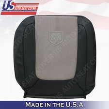 2004 2005 For Dodge Ram Laramie 1500 2500 PASSENGER Top Leather Cover Dark Gray