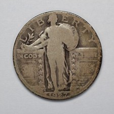 1927 S Standing Liberty Silver Quarter