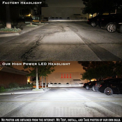 2X H13 9008 23000LM 230W LED Car Headlight Kit Hi/Lo Turbo Light Bulbs 6000K - Foto 6 di 12