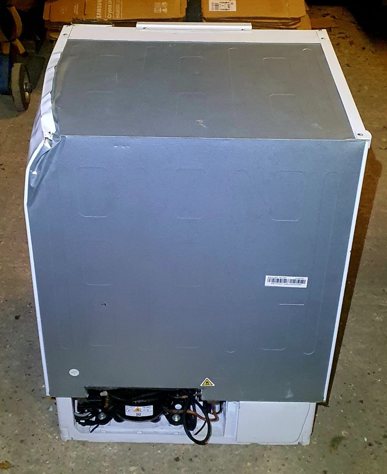 KENWOOD KIF60W18 Integrated Undercounter Freezer Fixed Hinge eBay