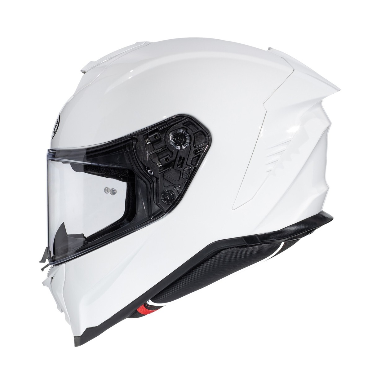 Premier Hyper U8 White Full Face Motorcycle Crash Helmet | eBay UK