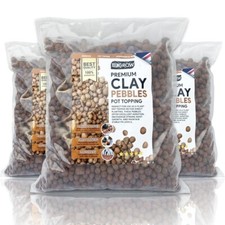 Premium Clay Pebbles Perfect for Gardening and Hydroponics (20 Litre)