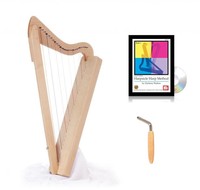Rees Harps Acoustic Electric Harpsicle Harp, Natural Maple, 26 String, 33, Harp on sale Rees Harps Acoustic Electric Harpsicle Harp, Natural Maple, 26 String, 33, Harp on sale