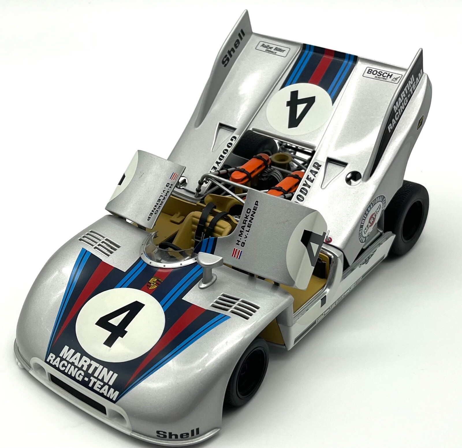 Decals Porsche 908/03 Le Mans 1972 5 1:32 1:43 1:24 1:18 908 03 decals