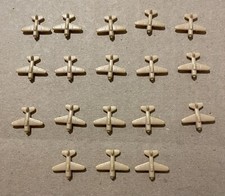 18 1984-87 Axis Allies British Fighter Replacement Game Pieces Milton Bradley