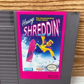 HEAVY SHREDDIN' - Nintendo (Authentic) NES, Tested & Working, Shredding