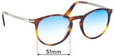 SFx Replacement Sunglass Lenses Fits Gucci Gg 1110/s - 51mm Wide